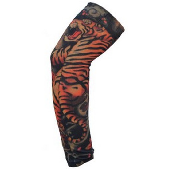 문신 팔토시 타투 이레즈미 용 쿨 햇빛 자외선 차단 긴팔 (호랑이3)_이미지