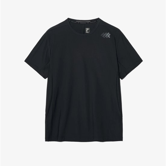 휠라 슈퍼쿨링 러닝 티셔츠 FS2RSH2207M_BLK