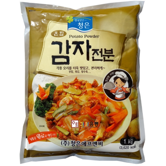 청은에프엔비 혼합 감자전분 1kg (1개)