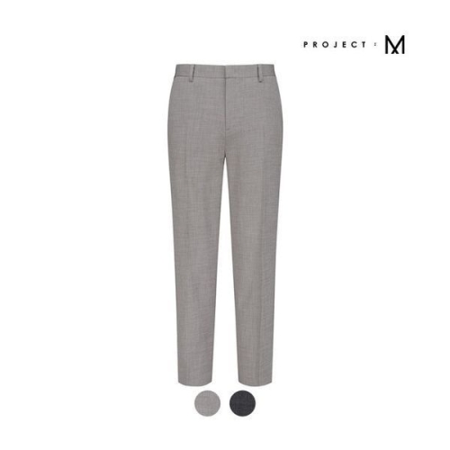 에이션패션 프로젝트엠 남성 쿨 서커 테이퍼드핏 슬랙스 팬츠 916281