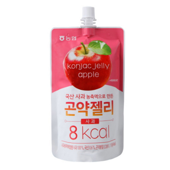 농협 저칼로리 곤약젤리 사과맛 150g이미지입니다. 누르면 해당 게시물로 새창이동합니다.