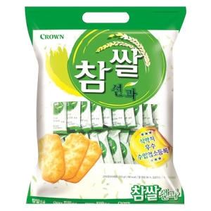 크라운제과 참쌀 선과 253g (4개)_이미지