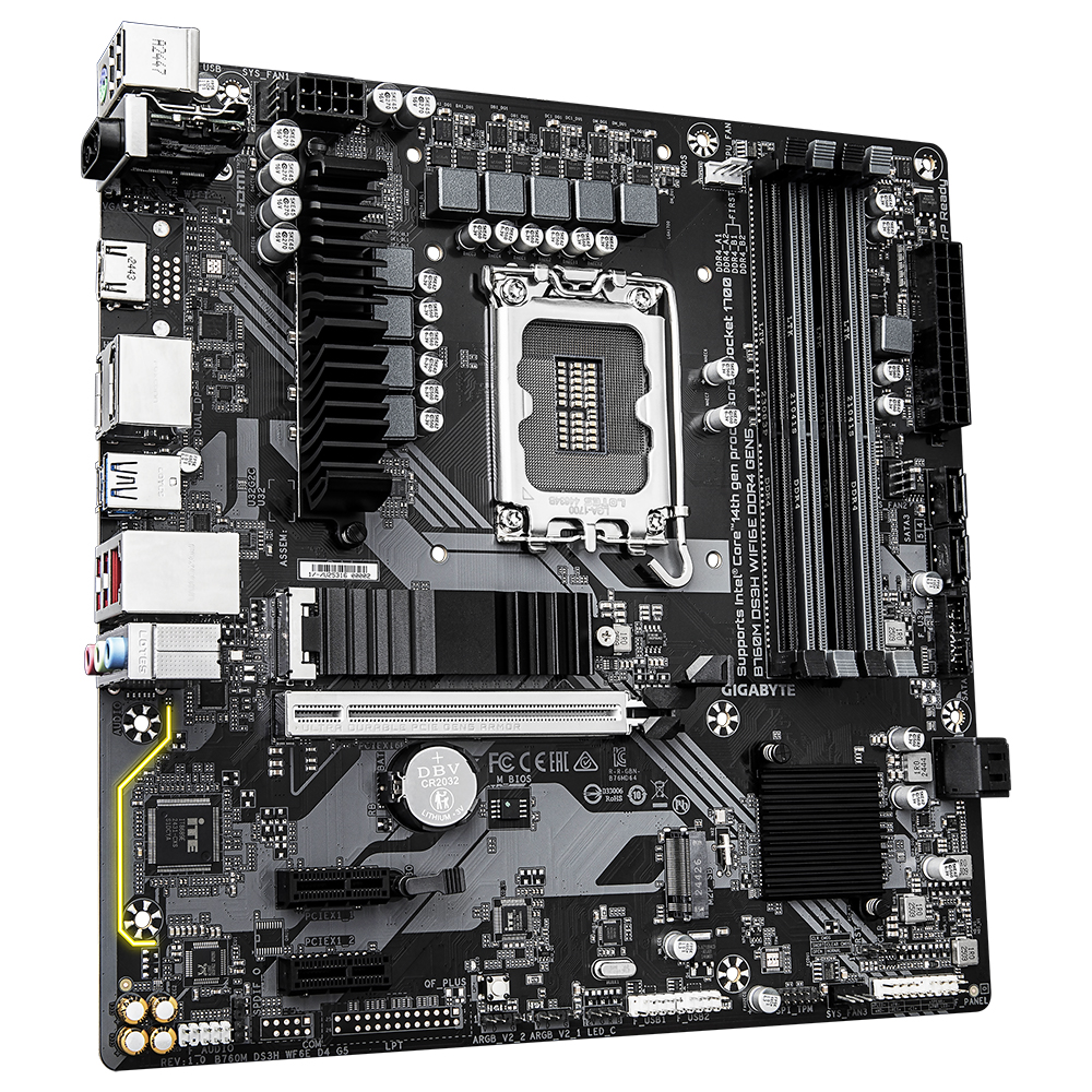 GIGABYTE B760M DS3H WIFI6E D4 GEN5 ���̾���