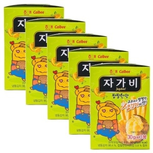 제과 자가비 짭짤한맛 90g 5박스