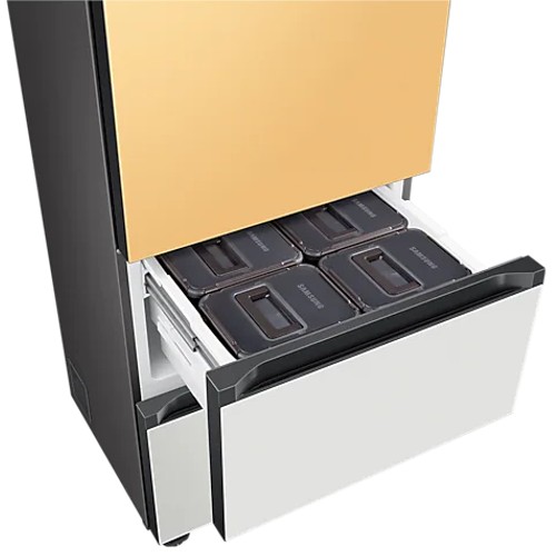 삼성전자 비스포크 김치플러스 코타 RQ33A74A1AP (썬옐로우+화이트)_이미지