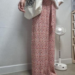 오노마 ONM 여성 여자 플라워 밴딩 팬츠 플리츠 꽃무늬 몸빼 몸배 36154260
