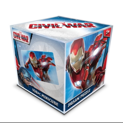 마블 MARVEL 마블 시빌워 미니큐브 직소퍼즐 미니108피스/M_이미지