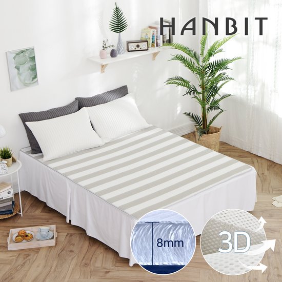 한빛카페트 3D 에어매쉬 침대 쿨매트 8T (킹 K)_이미지