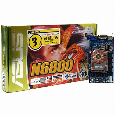 ASUS ������ 6800 N6800 AGP 512MB