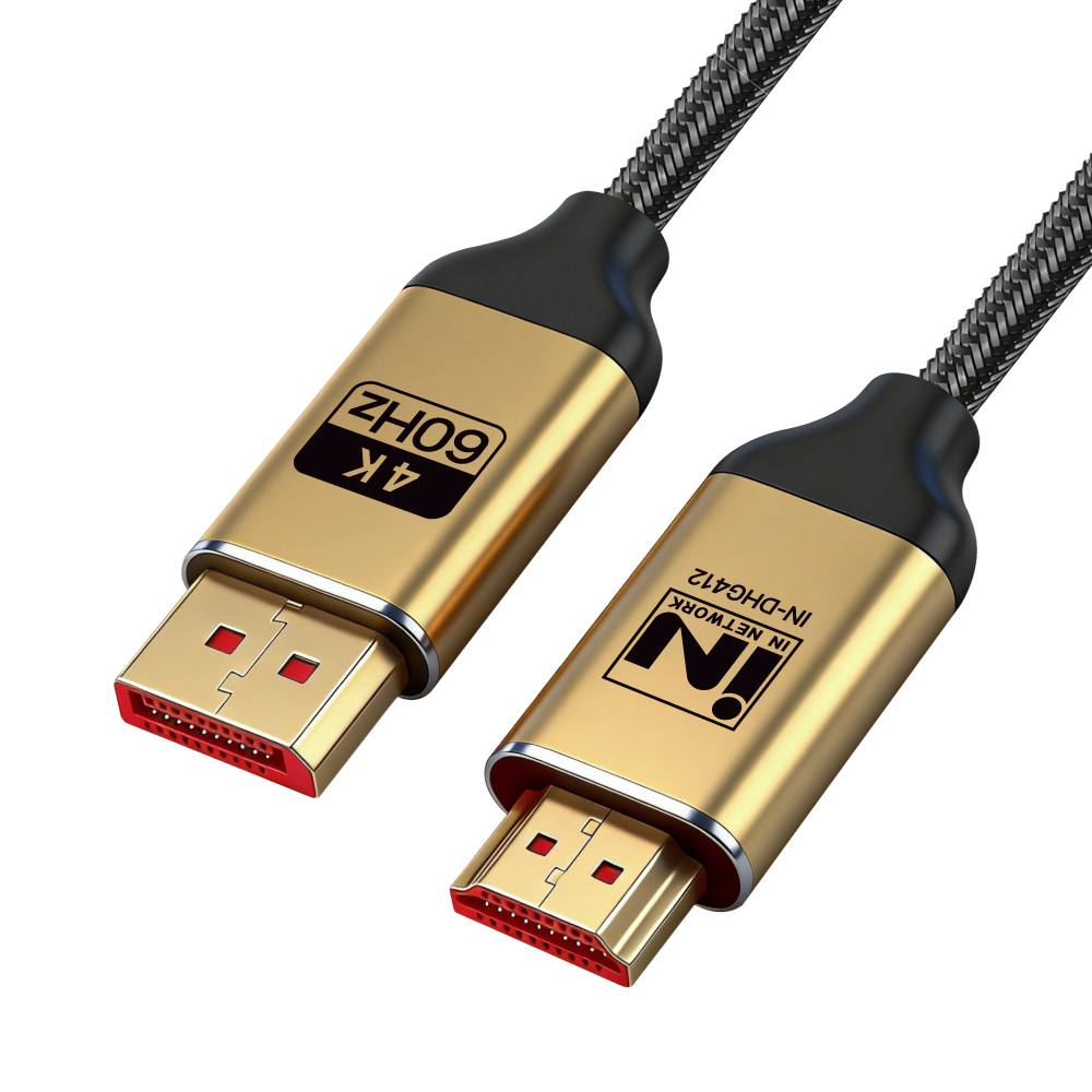 인네트워크 IN-DHG DP v1.2 to HDMI v2.0 변환 케이블