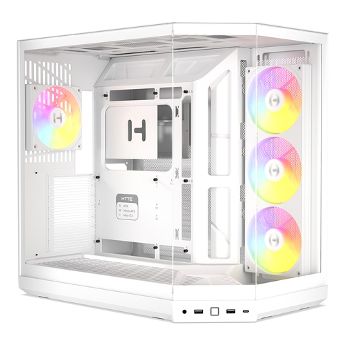 HYTE Y50 RGB (스노우 화이트)