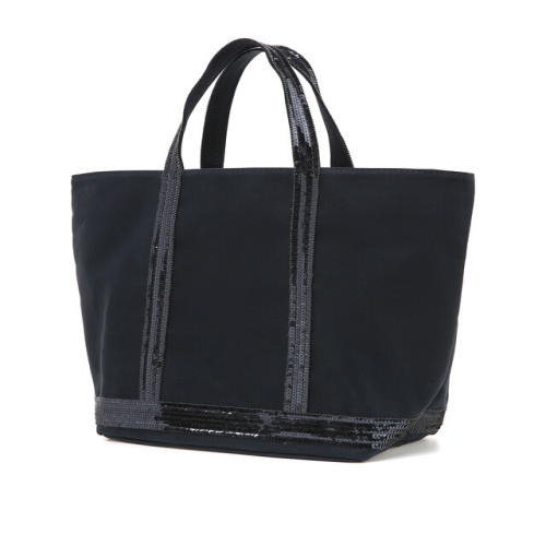 바네사브루노 아떼 VIBA5E103N5 품절임박 CABAS 그레이쉬네이비 스팽글 장식 면_이미지