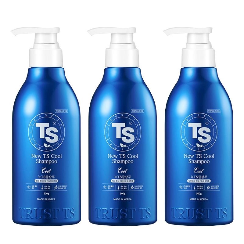 TS 뉴TS 쿨 샴푸 500g (3개)_이미지