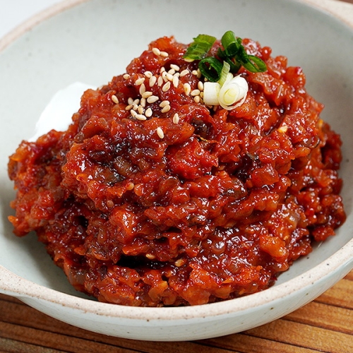 해담찬 비빔낙지젓 500g (2개)_이미지