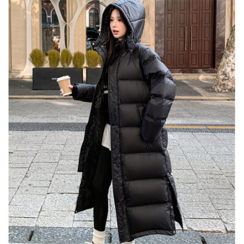 패션시그널 한파대비 빵빵충전 후드 롱 다운점퍼 F3F560