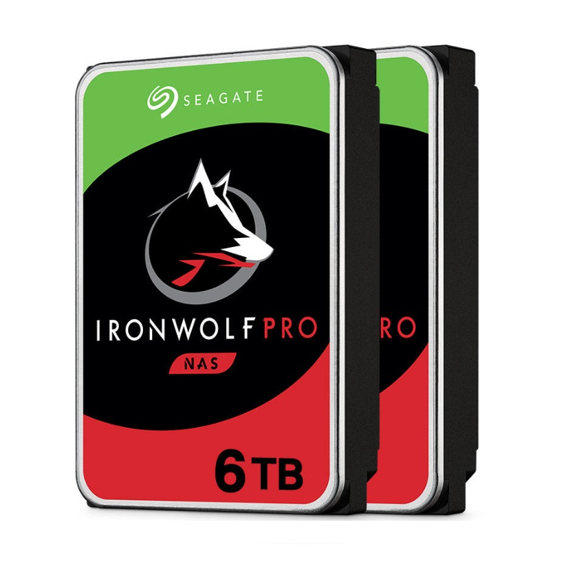 Seagate IronWolf Pro 패키지 7200/256M ST6000NT001 (2x6TB)_이미지
