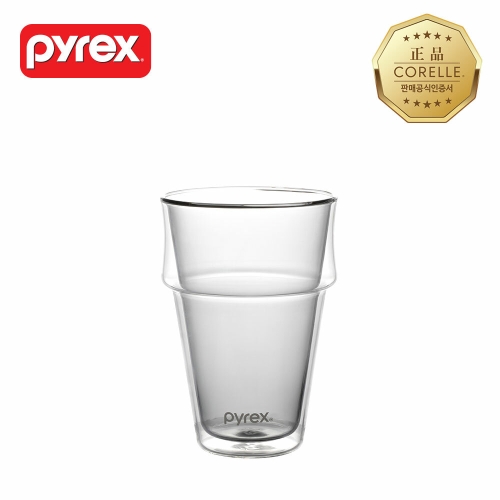 코렐브랜드 파이렉스 더블월컵 브리지 그레이 355ml_이미지