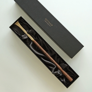 죽전도예 놋담 방짜유기 우디 효자손 (1개)