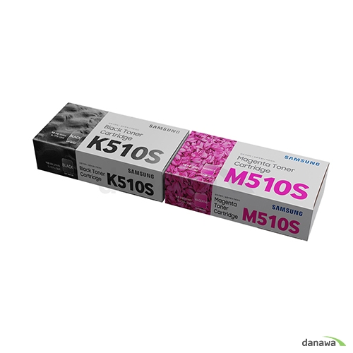 삼성전자 정품 CLT-K510S, CLT-M510S 2색 세트