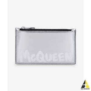  알렉산더맥퀸 ALEXANDER MCQUEEN 집 코인 카드 홀더 실버 7794811AATE1402 115183978