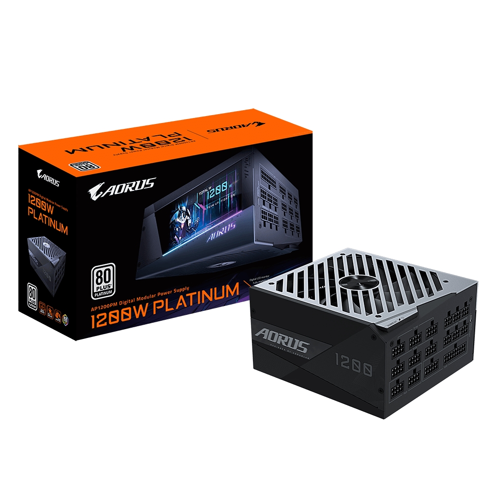 GIGABYTE AORUS P1200W 80PLUS�÷�Ƽ�� Ǯ��ⷯ ���̾���