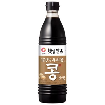 청정원 햇살담은 우리<b>콩</b> 간장 840ml 1개