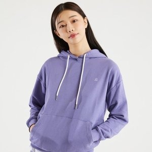 클래식 임직원세일 클래식 아이콘로고 여성 트레이닝 후드 티셔츠 프렌치라일락 AKAHAW20622200