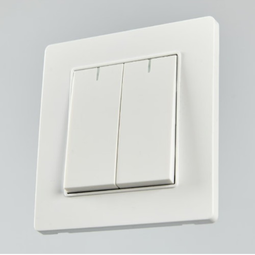 2구 1로 스위치 융 타입 밀키화이트