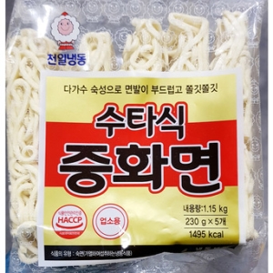 천일식품 업소용 식자재 수타중화면 천일식품 230gx5 X8_이미지