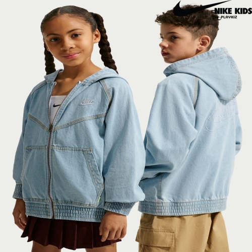 키즈 풀집 후드 데님 자켓 8-15세 A261JK306P
