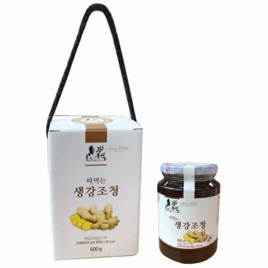 두레촌 강봉석 명인 생강 조청 600g