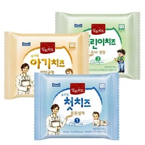 매일유업 상하 유기농 첫치즈 1단계 튼튼설계 (40매)