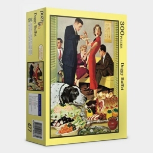 퍼즐카페 직소퍼즐 300피스 개의 일격  PL300-PL477_이미지