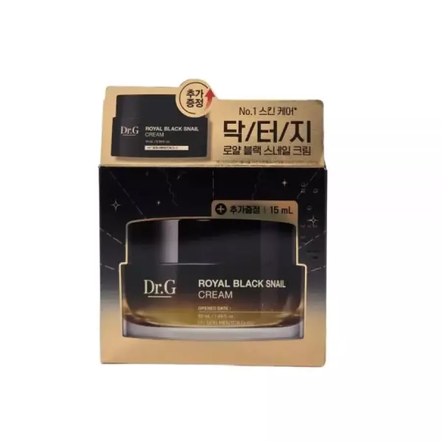닥터지 로얄 블랙 스네일 크림 50ml + 15ml
