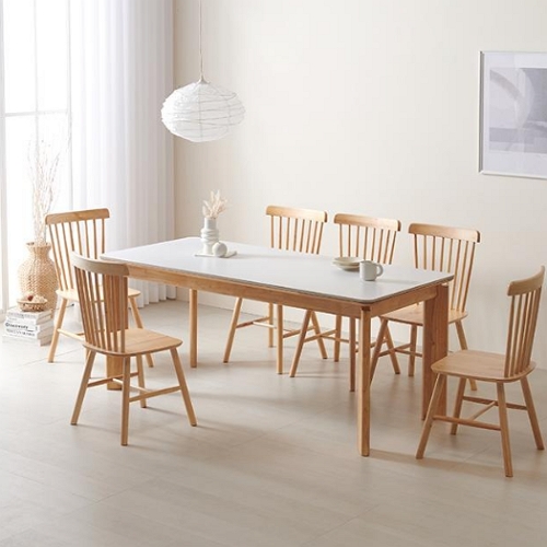 히트가구 F41381 양면 세라믹 식탁 1800