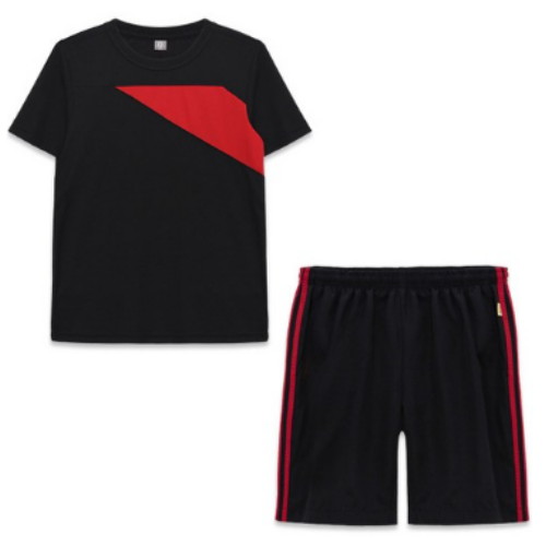 헬스 반팔 상하 세트 782R_이미지