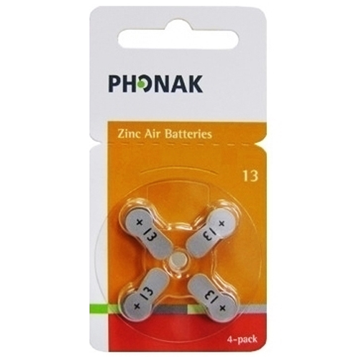 PHONAK 포낙 보청기배터리 13 (40개)