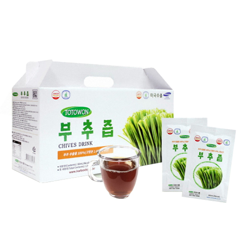 강원식품 토토원 유기농부추즙 80ml 35포 (3개)_이미지