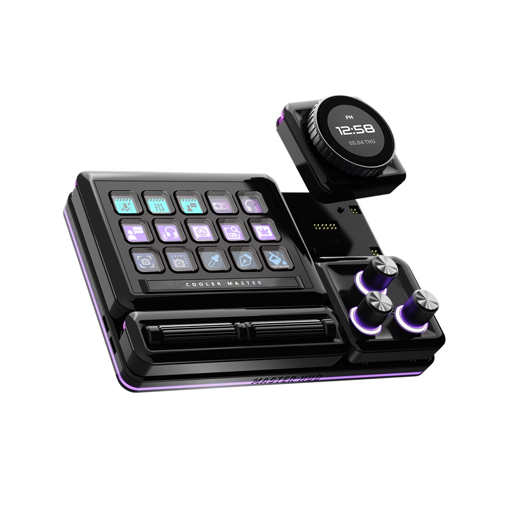 쿨러마스터 MasterHUB 3xKnob Module_이미지