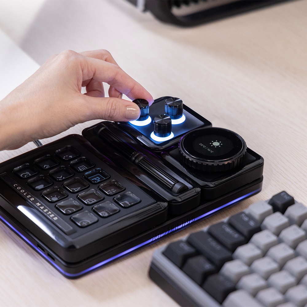 쿨러마스터 MasterHUB 3xKnob Module_이미지