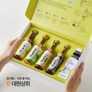연생진흑 4가지 맛 참기름 세트