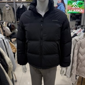 알래스카 하이넥 숏다운PAF4JP1850BK_DG_이미지