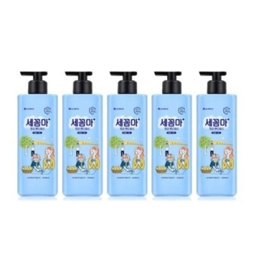 온더바디 세꼼마 항균 핸드워시 레몬버베나향 480ml (5개)_이미지