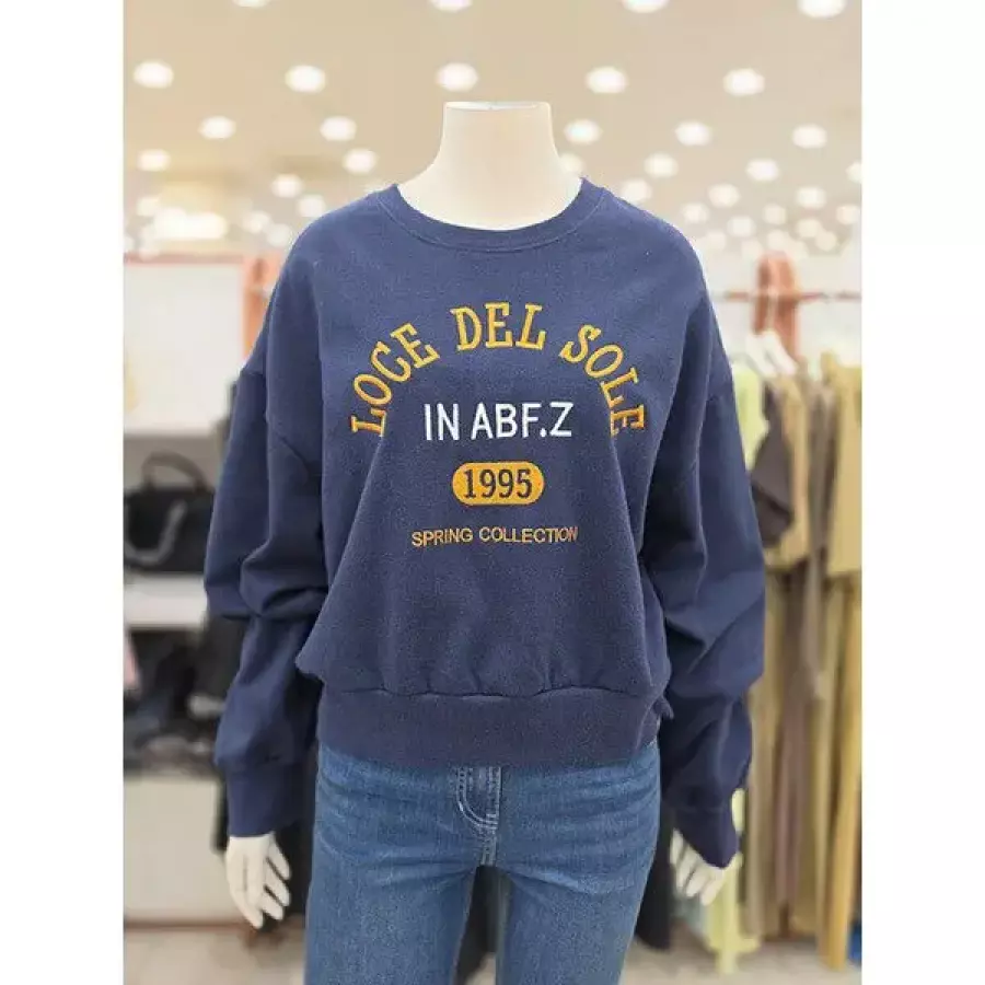 Ab.f.z 레터링포인트 라운드 맨투맨티셔츠 AFZ1ZK31C _DJ_이미지