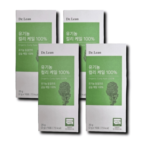 닥터린 유기농 곱슬케일 컬리 케일 100% 2g 10포 (4개)_이미지
