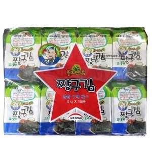 해동 도시락짱구김 32봉 파래김 별나게 맛있는 도시락김_이미지