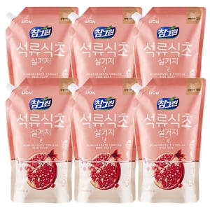 참그린 석류식초 리필 900g (860ml) (6개)_이미지