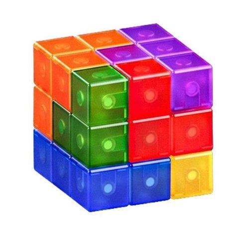 JHQRLBWR_4B 매직 자석 소마 큐브퍼즐 큐브
