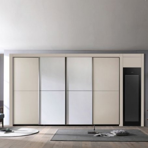 장인가구 단테 스탠다드 스타일러 슬라이딩 붙박이장 (300cm)_이미지