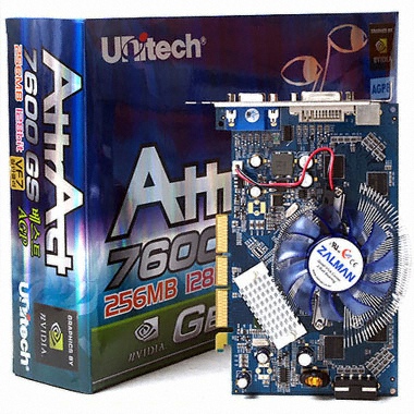 ���������� ������ 7600GS ����Ʈ AGP 256MB �߸�